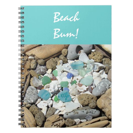 Strandzwerver notitieboek Schelpen Fossielen Drijf (Voorkant)