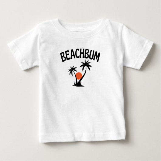 Strandzwerver  Zomer T-Shirt (Voorkant)