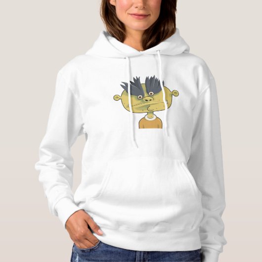 Strange Alien Person Hoodie (Voorkant)