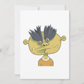 Strange Alien Person Kaart (Voorkant)