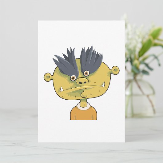 Strange Alien Person Kaart