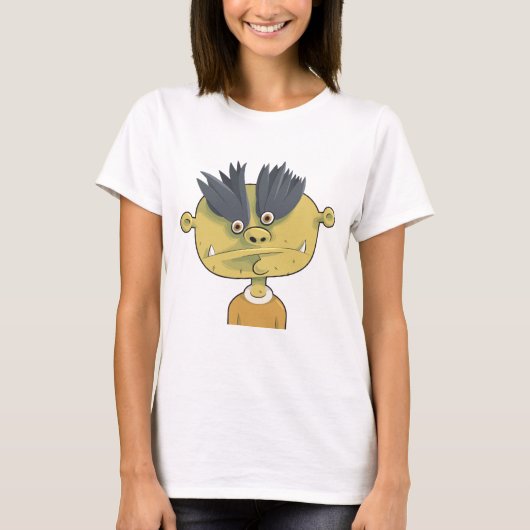 Strange Alien Person T-shirt (Voorkant)