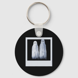 Strange And Unusual Ghost Photo Funny Horror Movie Sleutelhanger