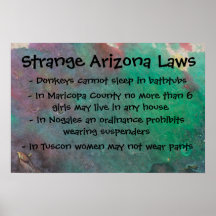 Strange Arizona Laws