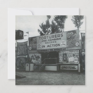 "Strange Attraction" Flat Note Kaart