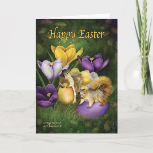 Strange Bunnies Kaart (Voorkant)