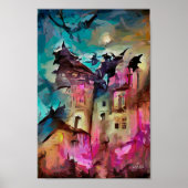 STRANGE CASTLE-kunst en fantasie-poster Poster (Voorkant)