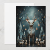 Strange Christmas Kaarten - Afdrukbare Christmas K (Voorkant / Achterkant)