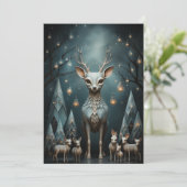 Strange Christmas Kaarten - Afdrukbare Christmas K (Staand voorkant)