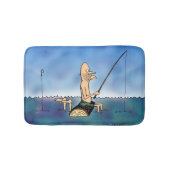 Strange Day Vist Cartoon Badmat (Voorkant)