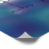 Strange Day Vist Cartoon Poster (Hoek)