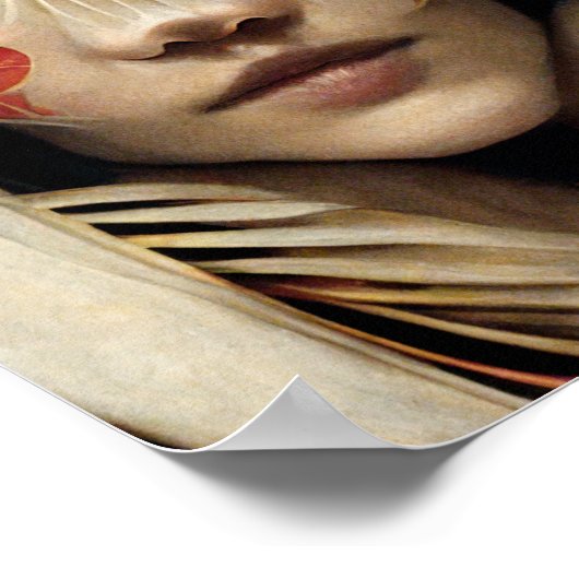 Strange Face 2 Surreal Art Poster (Hoek)