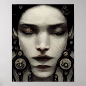 Strange Face Surreal Art Poster (Voorkant)