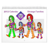 Strange Families Agenda 2012 Kalender (Hoes)