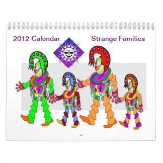 Strange Families Agenda 2012 Kalender
