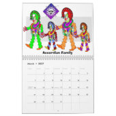 Strange Families Agenda 2012 Kalender (Mar 2027)