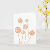 Strange Flowers Notecard Kaart (Gele Bloem)