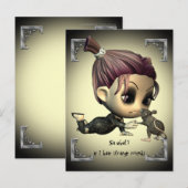 Strange Friends Briefkaart (Voorkant / Achterkant)