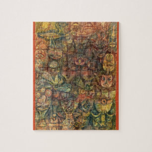 Strange Garden van Paul Klee Legpuzzel