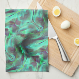 Strange gescuttled satijntonus, groenachtig tot ko theedoek