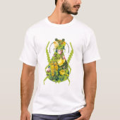 Strange groene kever t-shirt (Voorkant)