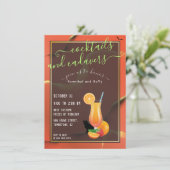 Strange Halloween Parody Cocktails en Cadavers Kaart (Staand voorkant)