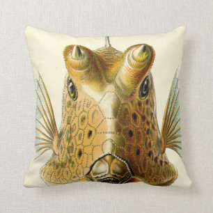 Strange Horned Fish Kussen