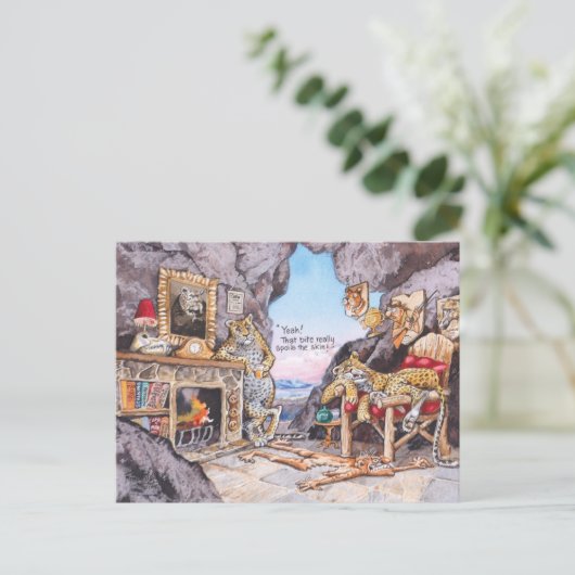 Strange hunters briefkaart (Staand voorkant)