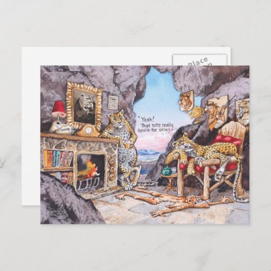 Strange hunters briefkaart (Voorkant / Achterkant)