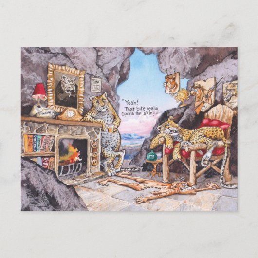 Strange hunters briefkaart (Voorkant)