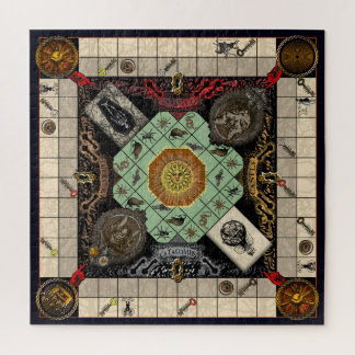 Strange Journey game board Legpuzzel