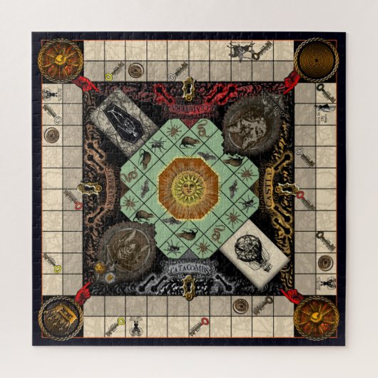 Strange Journey game board Legpuzzel (Verticaal)