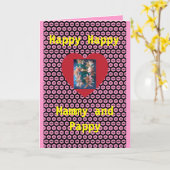 Strange Jubileum kaart (Gele Bloem)