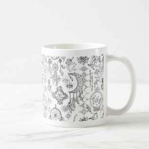 Strange Magic Circle Sigil Chaos Magic Witchcraf Koffiemok