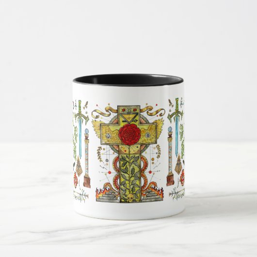 Strange Magic Circle Sigil Chaos Magic Witchcraf Mok (Midden)