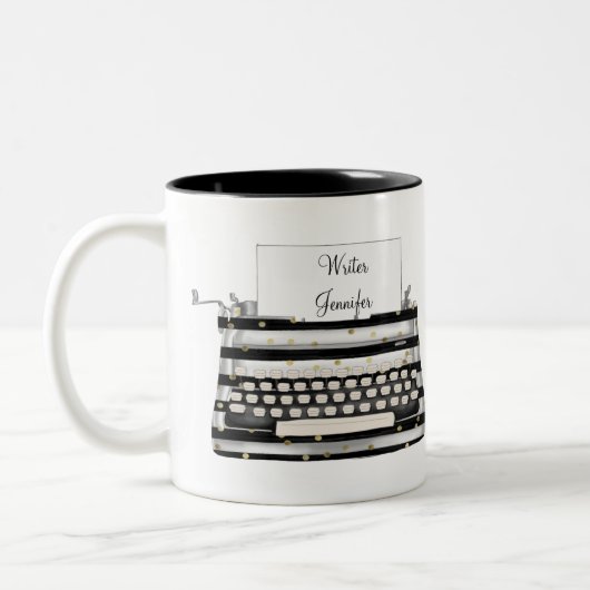 Strange Magic Circle Sigil Chaos Magic Witchcraf Tweekleurige Koffiemok (Links)