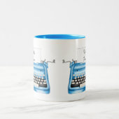 Strange Magic Circle Sigil Chaos Magic Witchcraf Tweekleurige Koffiemok (Center)