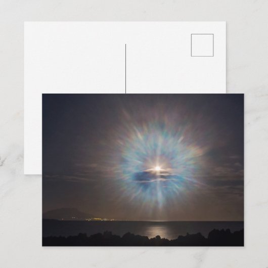 Strange Moon Briefkaart (Voorkant / Achterkant)