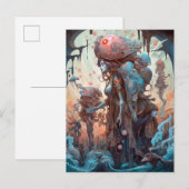 Strange Mutated Women Surreal Art Briefkaart (Voorkant / Achterkant)