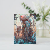 Strange Mutated Women Surreal Art Briefkaart (Staand voorkant)