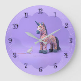 Strange ontmoet Muis en Unicorn Grote Klok