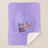 Strange ontmoet sherpa blanket deken (Voorkant)