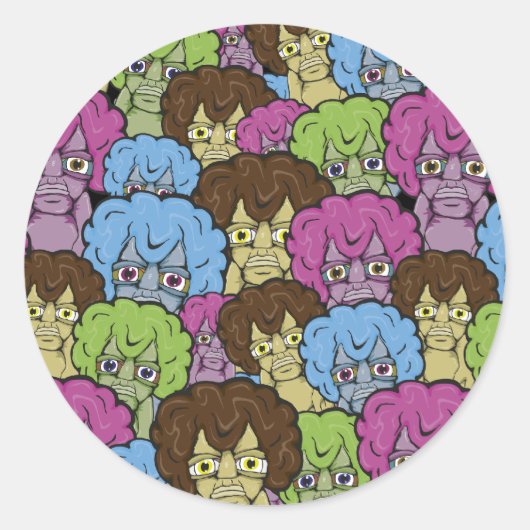 Strange People Sticker (Voorkant)