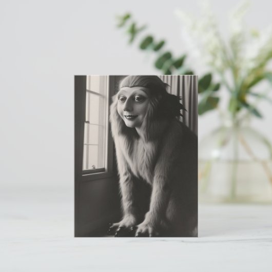 Strange Pet Halloween Briefkaart (Staand voorkant)