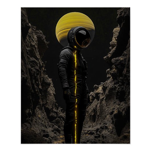 Strange Planet Perfect Poster (Voorkant)