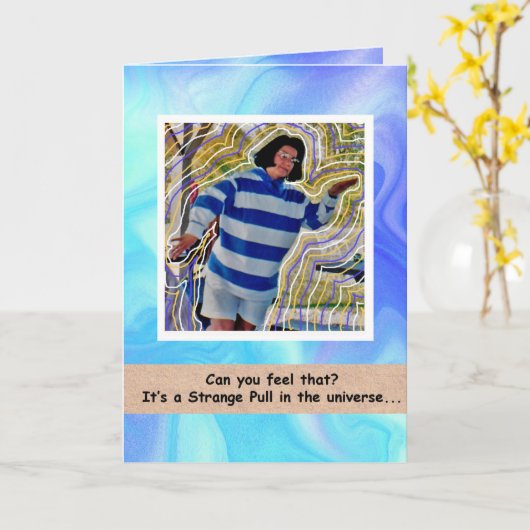 Strange Pull in het universum Kaart (Gele Bloem)