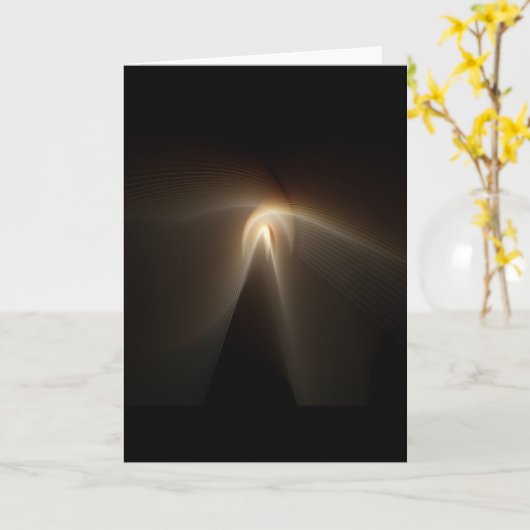 Strange Shape Kaart (Gele Bloem)