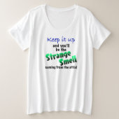 Strange Smell Grote Maat T-shirt (Design voorkant)