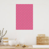 Strange Spiral Pattern Poster (Keuken)