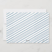 Strange Times New Pet Photo Notice| Blauw Feestdagenkaart (Achterkant)